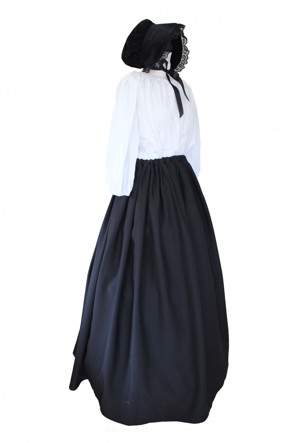 Ladies Victorian Dickensian Carol Singer Day Costume Size 14 - 16 Image